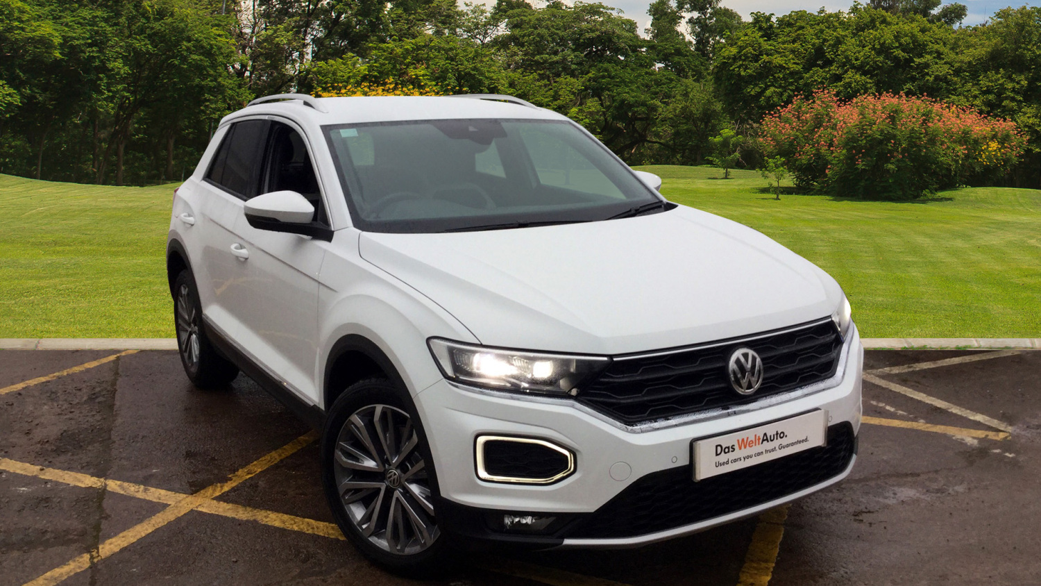 Used Volkswagen T-Roc 1.5 Tsi Evo Sel 5Dr Petrol Hatchback ...